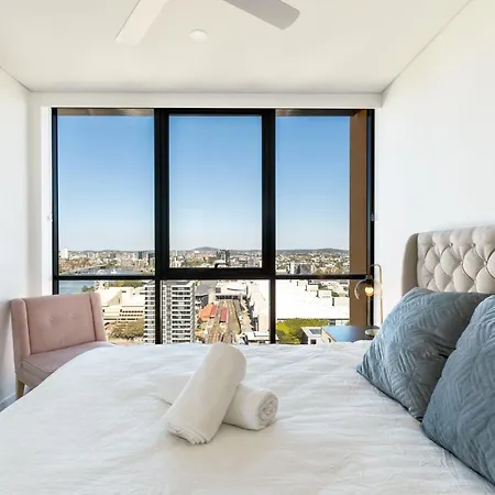 South Bank River And City View Apartment Brisbane Exterior photo