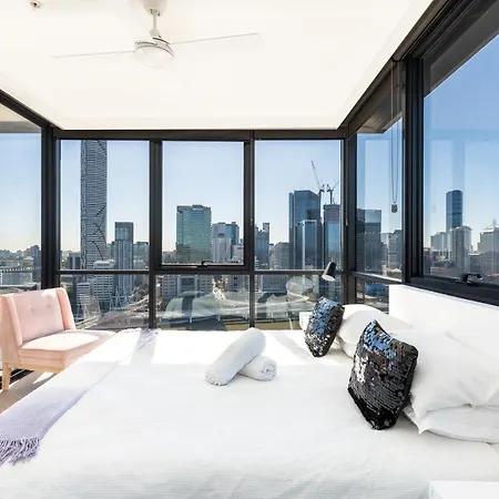 South Bank River And City View Apartment Brisbane Exterior photo